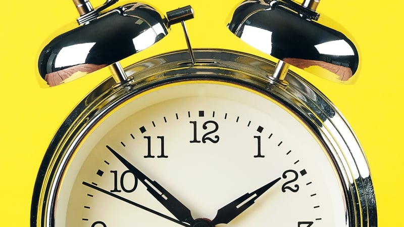 At 1am on Sunday, clocks will go forward to 2am