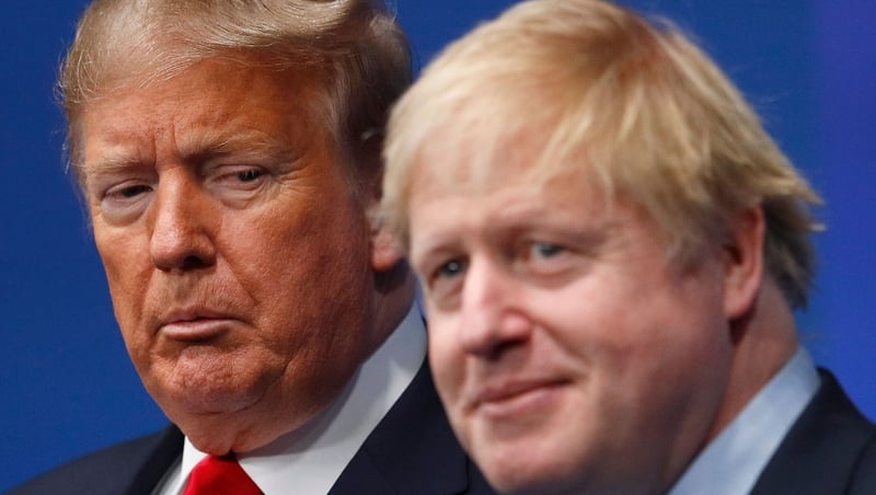 Donald Trump and Boris Johnson have been criticised for their handling of the coronavirus pandemic