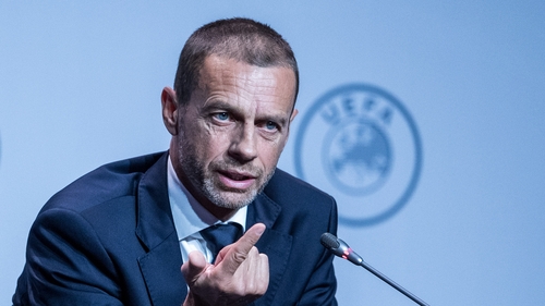 Aleksander Ceferin says that cancelling a season early is not ideal