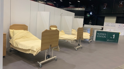 The facility at Citywest Hotel had 608 admissions since 1 April