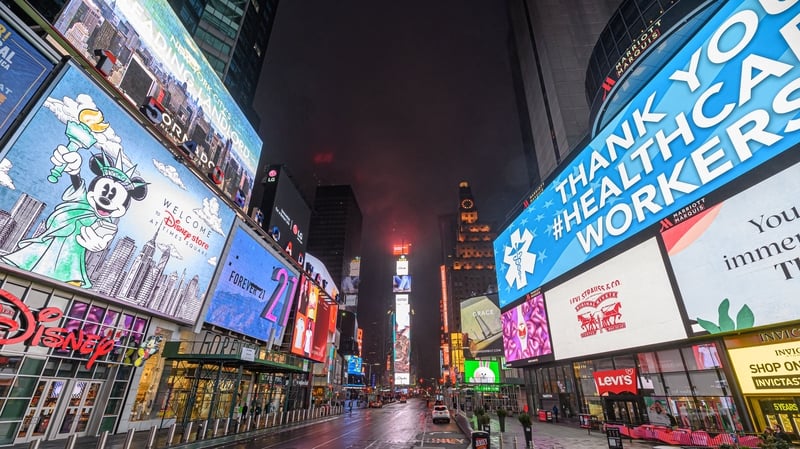 The US Labor Department said employers cut 701,000 jobs last month after adding a revised 275,000 in February