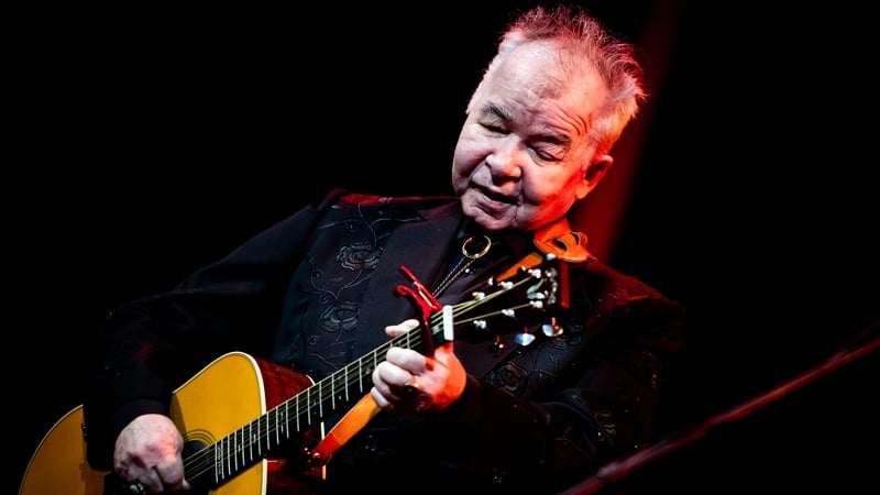 John Prine performing in Hollywood on October 1, 2019