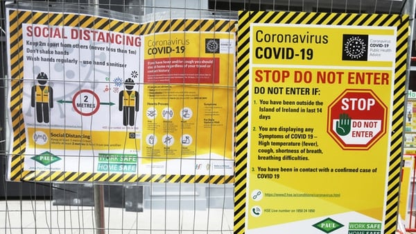 Building sites are due to reopen for work next Monday