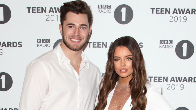 Curtis Pritchard and Maura Higgins