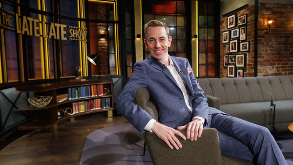 The Late Late Show, Friday, 9:35pm, RTÉ One
