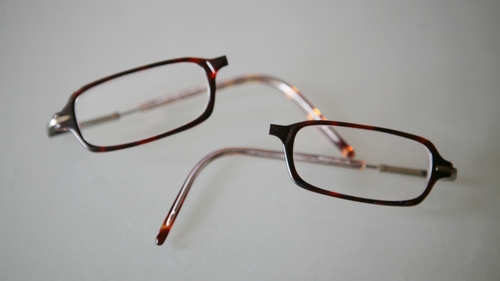 'You don't realise how essential your glasses are until they're broken'