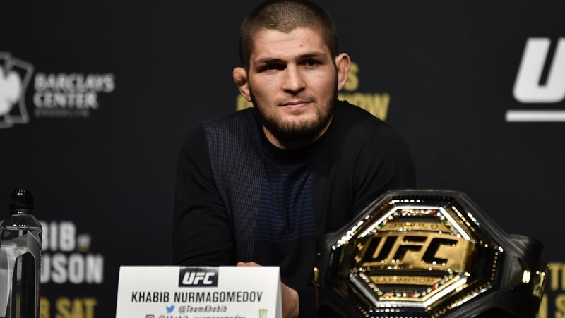 Nurmagomedov revealed in an Instagram post that he is currently in his native Dagestan