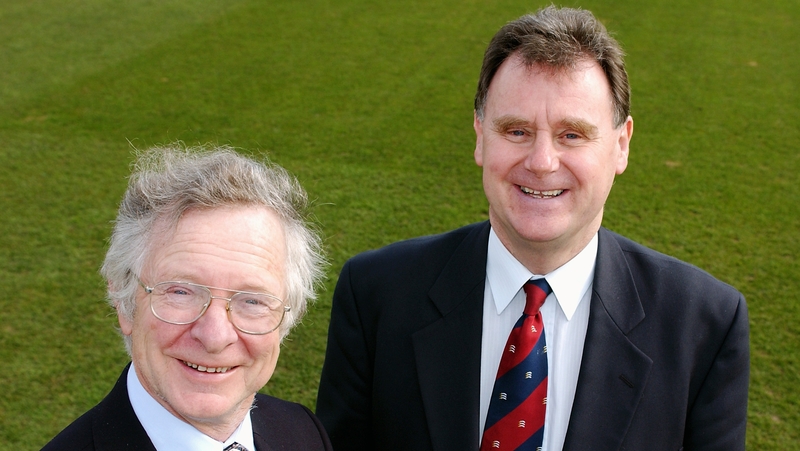 Frank Duckworth and Tony Lewis (right) created the scoring method