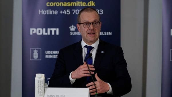 World Health Organisation European director Hans Kluge