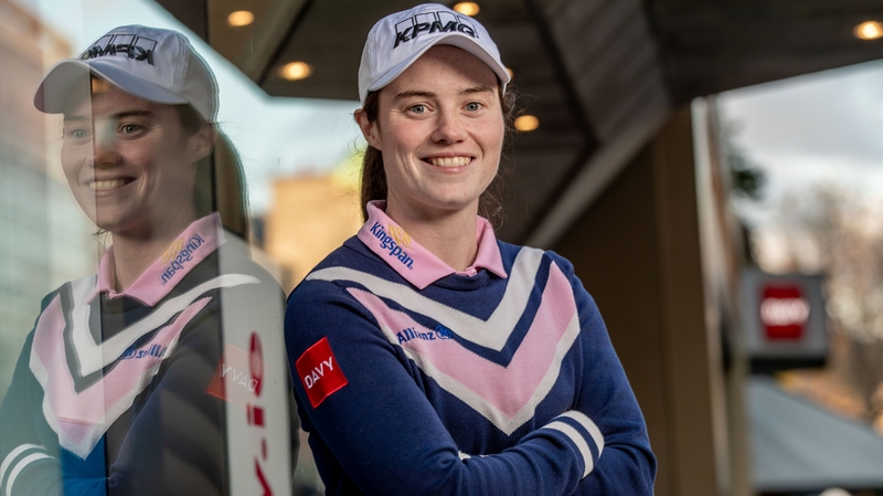 Irish professional golfer and Davy brand ambassador Leona Maguire