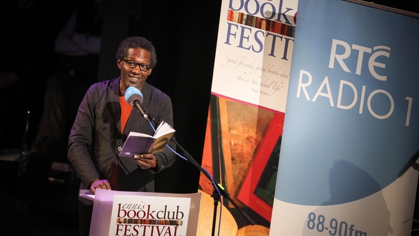 Lemn Sissay reads at Sunday Miscellany Live at the Ennis Book Club Festival. Photo: Eamon Ward
