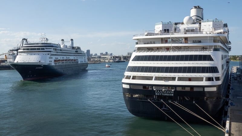 Most of the passengers from the Zaandam and its sister ship the Rotterdam will begin disembarking today
