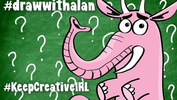 Draw With Alan – draw pick'n'mix animals!