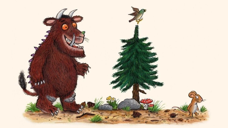 The Gruffalo has been reimagined to help children understand the new normal (Pics: Axel Scheffler and Julia Donaldson)