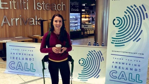 Dr Marianne Hennigan arrived back home to bolster the frontline in the fight against Covid-19