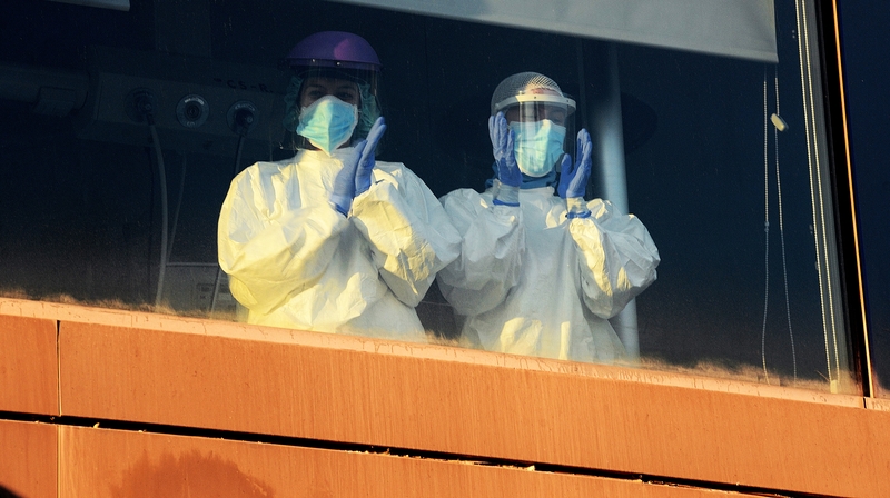 The number of new Spanish cases slowed at 7,026, taking the total to 124,736