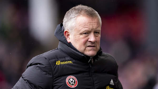 Sheffield United manager Chris Wilder