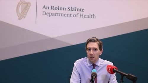 Simon Harris said staff screening will start in nursing homes twice a day