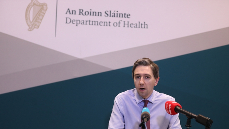 Simon Harris said staff screening will start in nursing homes twice a day