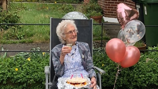 Margaret Lynch celebrating her 100th birthday this year
