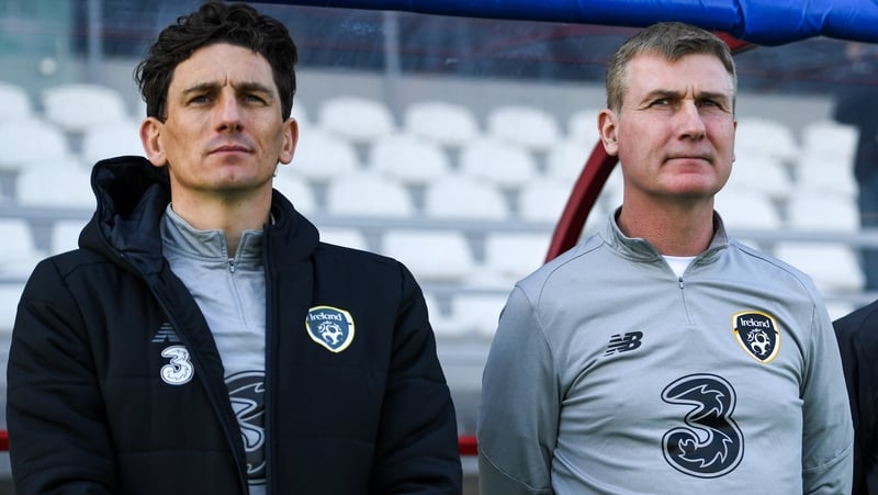 Keith Andrews and Stephen Kenny developed a strong working relationship while coaching the Republic of Ireland Under-21 side