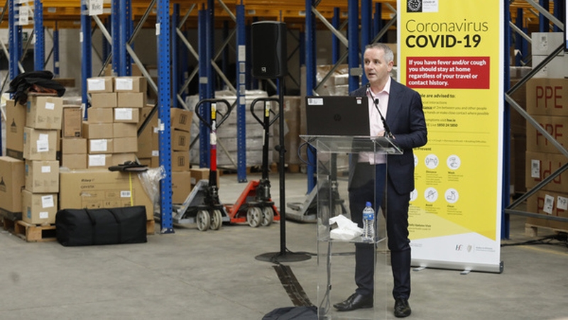 The HSE's Paul Reid said extra testing capacity would be available by the end of next week(Photo:Rolling News)