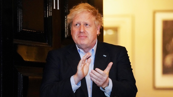 Boris Johnson was admitted to St Thomas' Hospital in London on Sunday evening