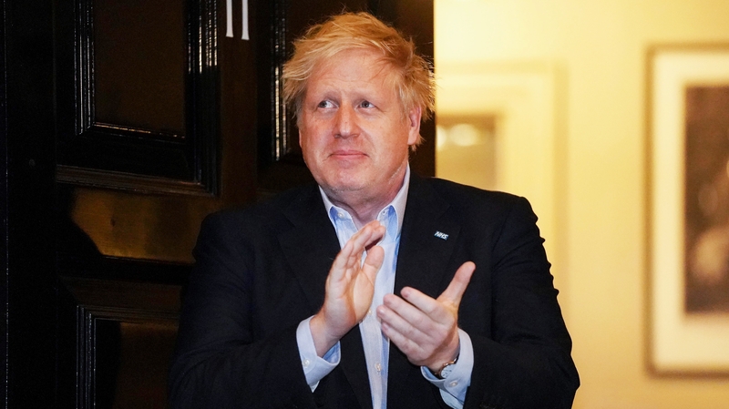Boris Johnson was admitted to St Thomas' Hospital in London on Sunday evening