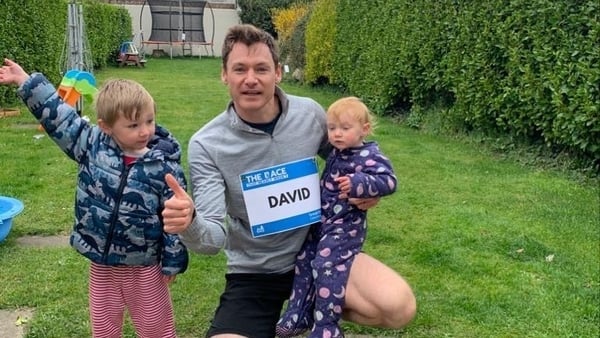 Irish track and field Olympian David Gillick is taking part