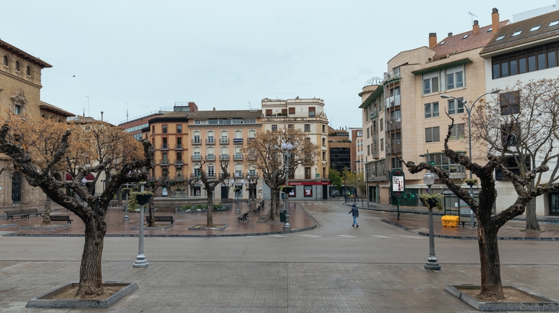 Spain remains in lockdown as the coronavirus infection rate slows