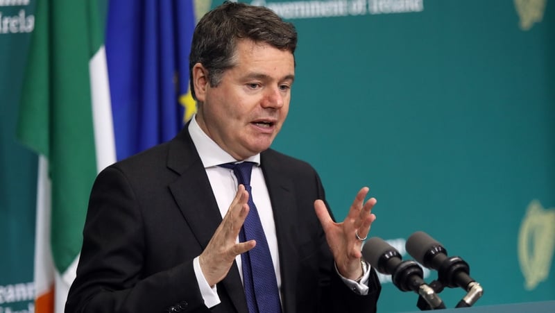 Paschal Donohoe did say that the State will be able to fund the increased deficit in the public finances