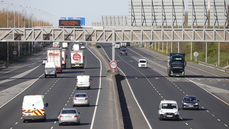 Noel Bourke was pulled over by gardaí on the M50 motorway in March 2021 (file pic - RollingNews.ie)