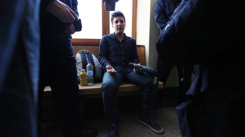 Rui Pinto pictured in Budapest in 2019