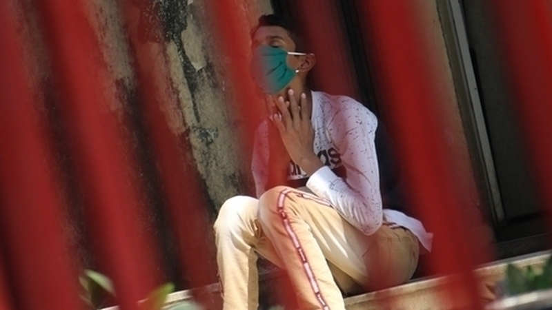 An isolation ward at Kasturba Hospital in Mumbai, India, for coronavirus patients