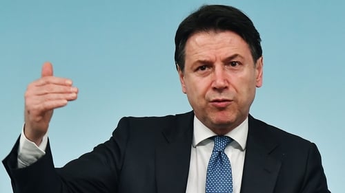 Giuseppe Conte said the future of the EU depended on it finding common resources to tackle the crisis