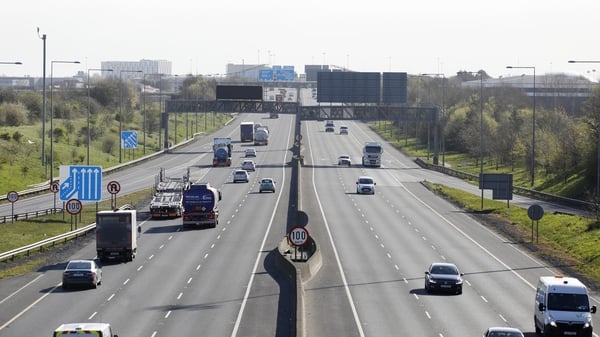 There was a 28% reduction in the average number of vehicles going through the M50's eFlow toll last year