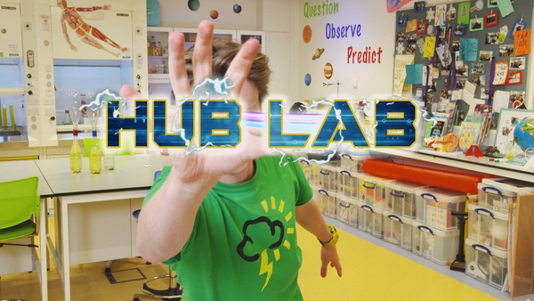 Try out some science experiments from Hub Lab!