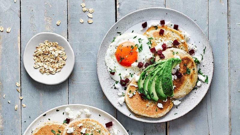 Savoury Oat Pancakes