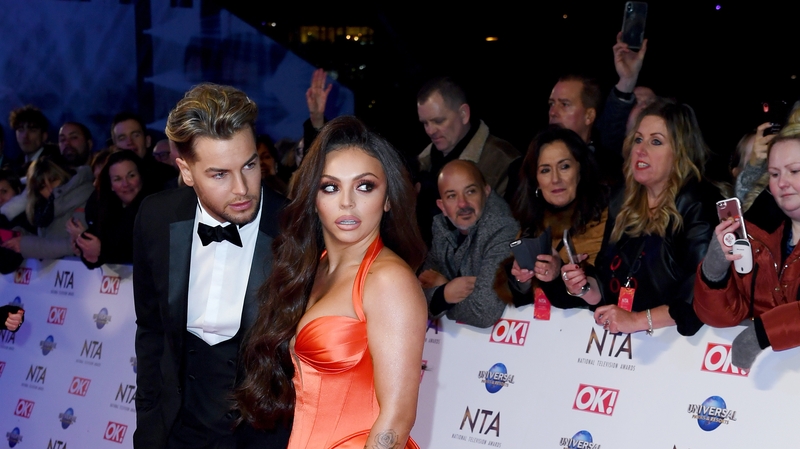 Chris Hughes and Jesy Nelson