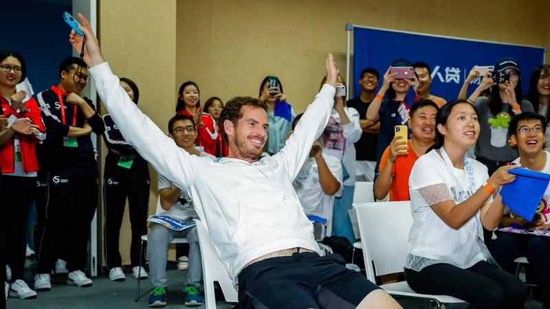 Andy Murray is known to be an accomplished gamer
