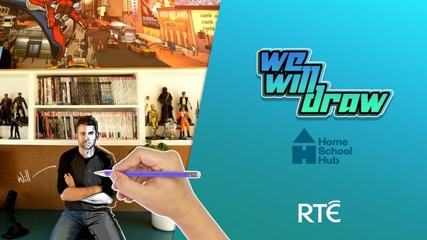 #WeWillDraw: Learn how to draw with Will Sliney