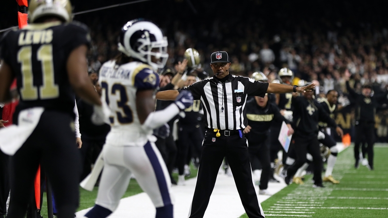 A controversial call in the 2018 NFC Championship game led to the rule change