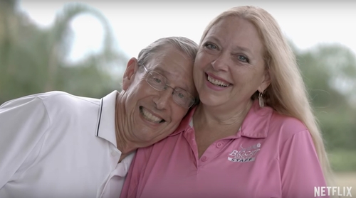 Carole Baskin with her husband, Howard