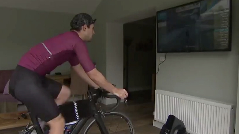 Former professional cyclist Matteo Cigala is among the competitors