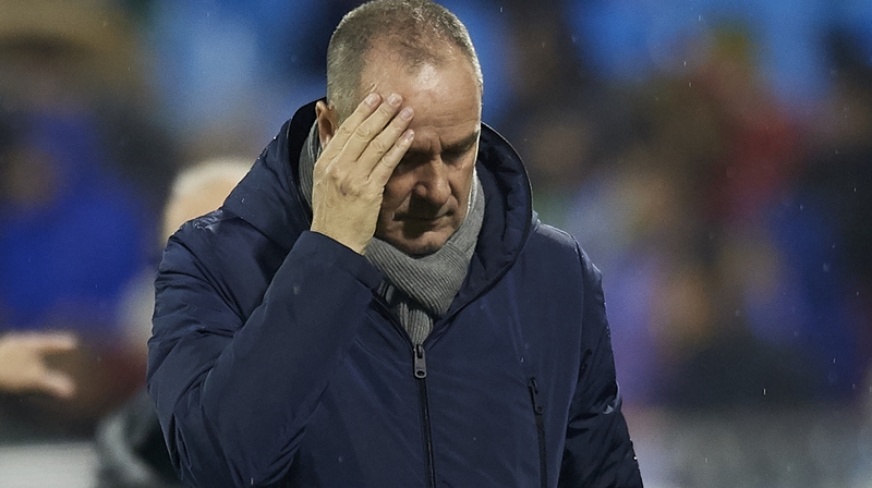 Victor Fernandez and his Real Zaragoza side could miss out on promotion to La Liga