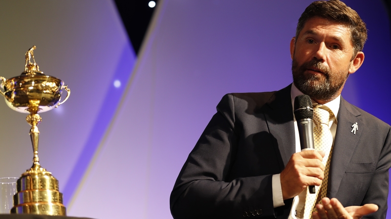 The Team Europe captain will be keeping an eye on the PGA Tour's planned resumption in June