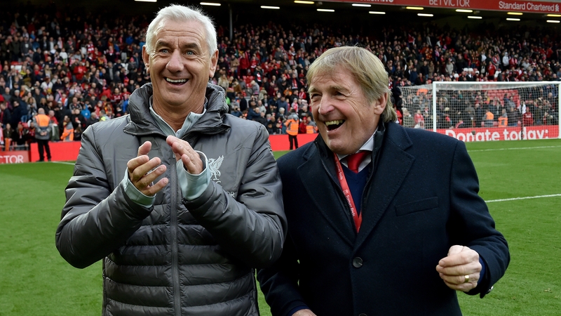 Ian Rush and Kenny Dalglish