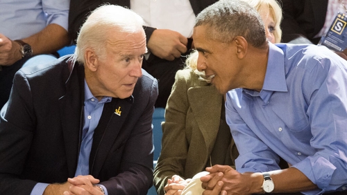 Joe Biden served as Barack Obama's vice president