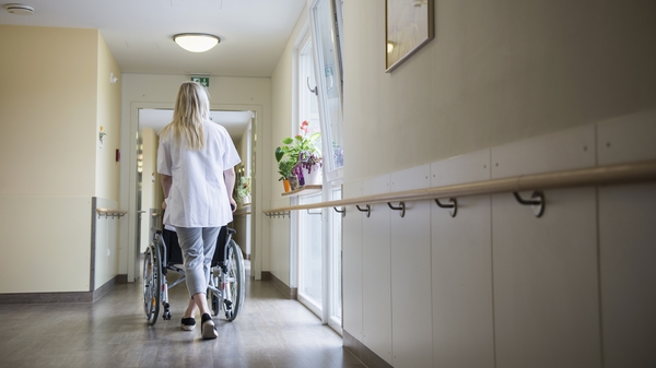 More than half of the deaths from the virus in this country have been associated with nursing homes (File image)
