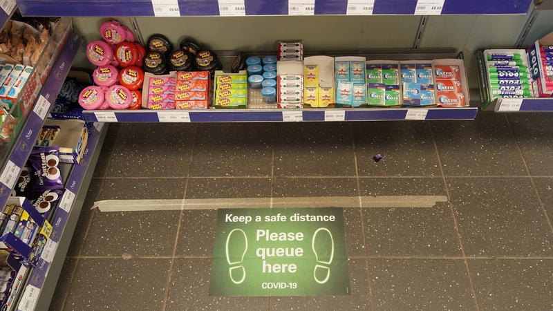 Shops and cafés adhering to physical distancing rules have created demand for safety screens and signage